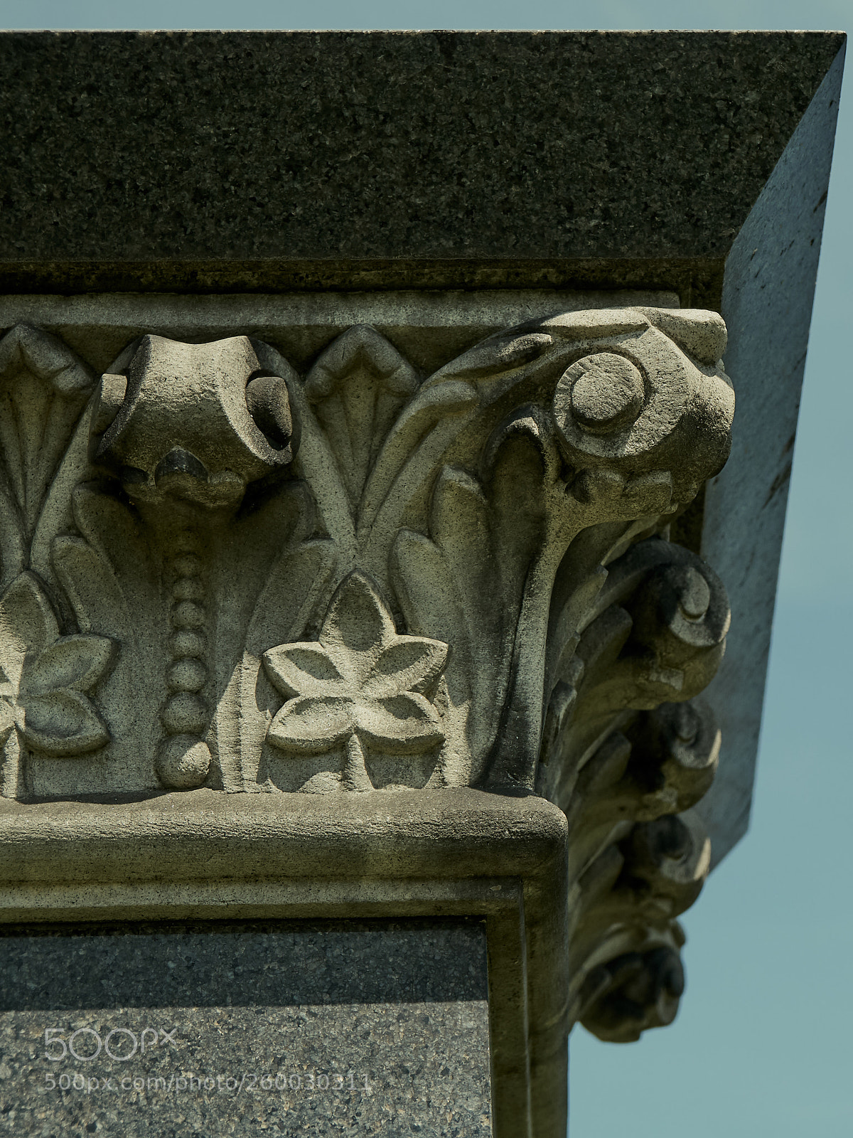 Sony a6300 sample photo. Architecture column detail photography