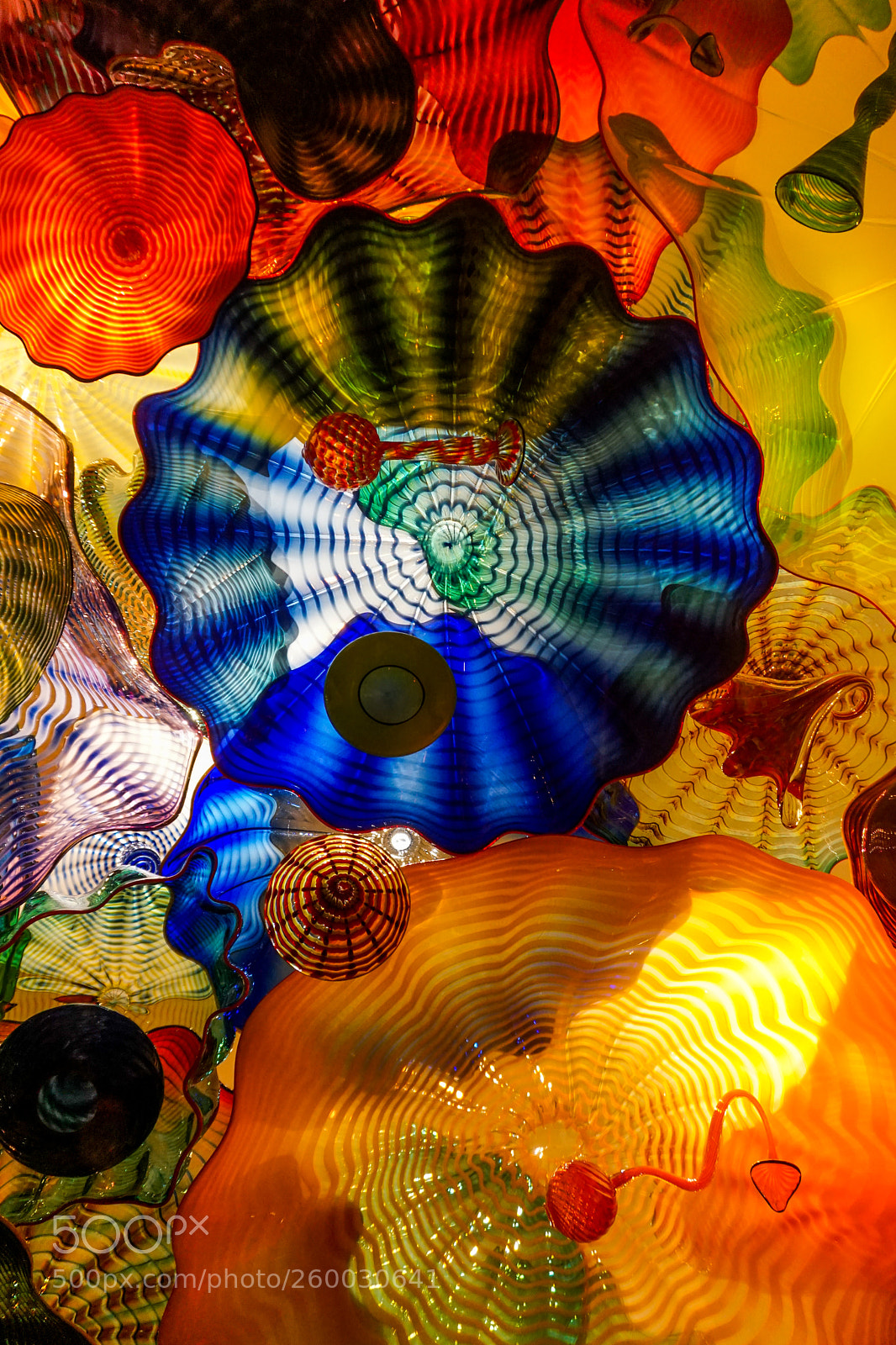 Sony a6000 sample photo. Chihuly glass museum photography
