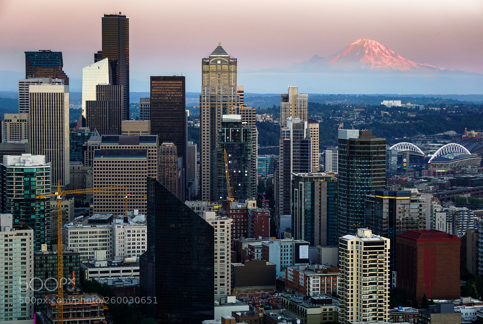 Sony a6000 sample photo. Seattle skyline photography