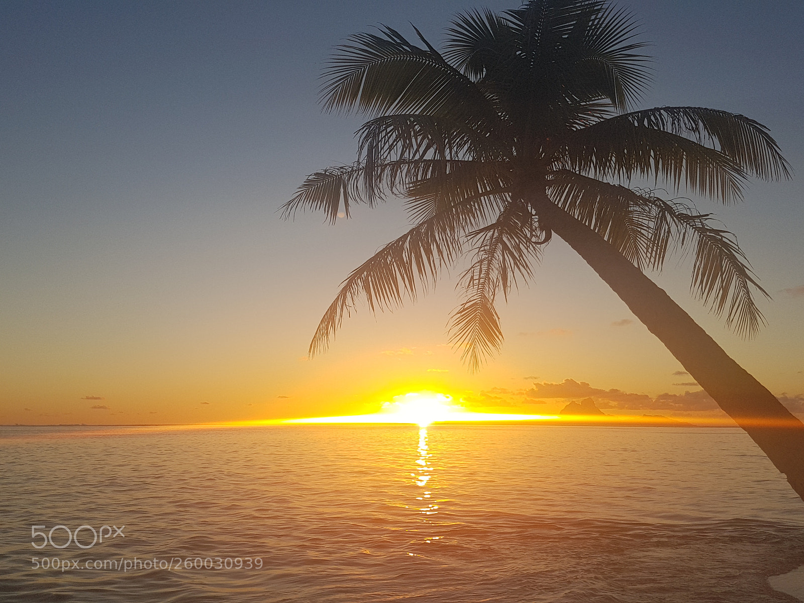 Samsung Galaxy S7 Edge sample photo. Sunset, french polinesia photography