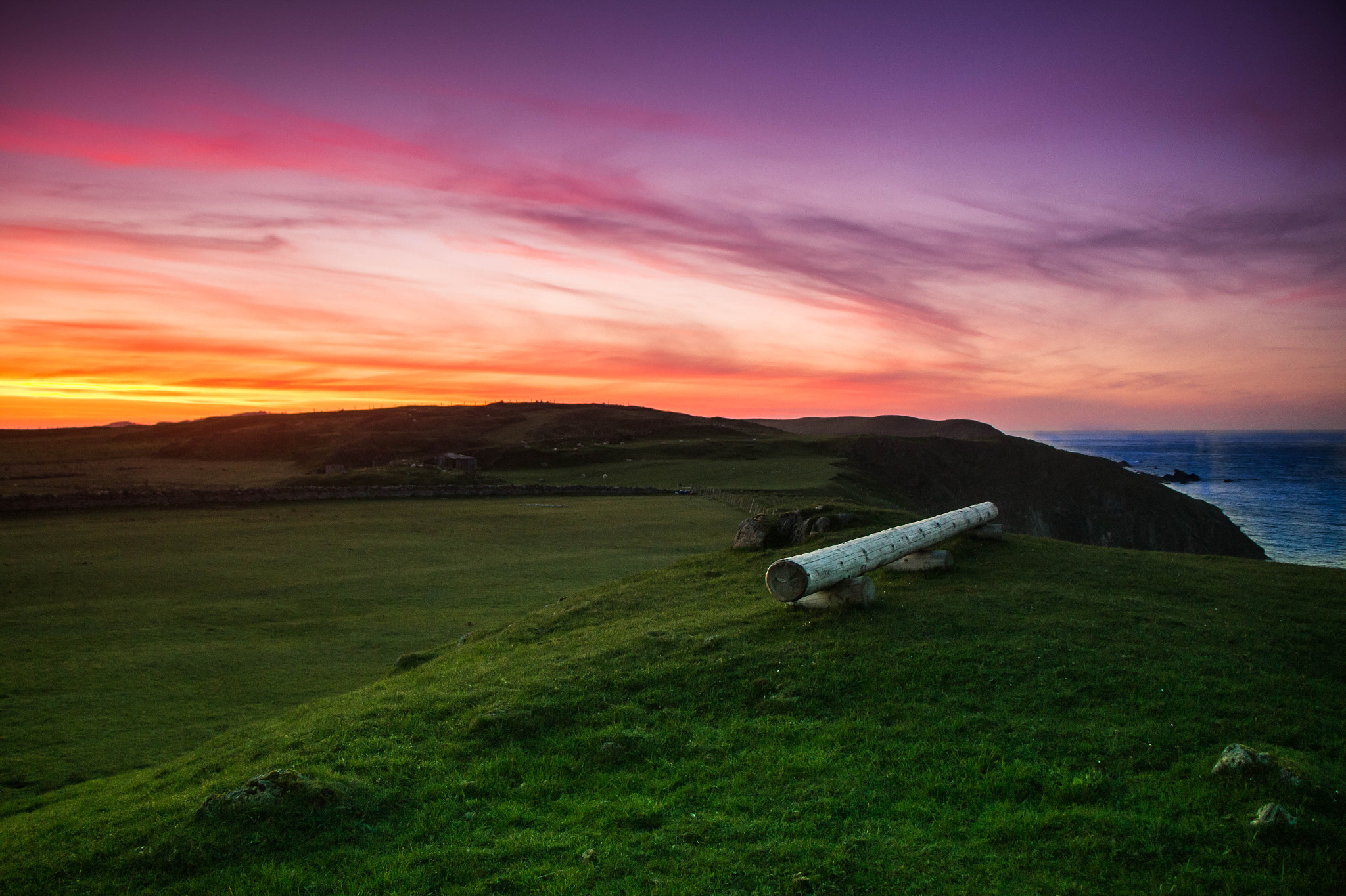 Canon EOS 700D (EOS Rebel T5i / EOS Kiss X7i) sample photo. Scottish sunset photography