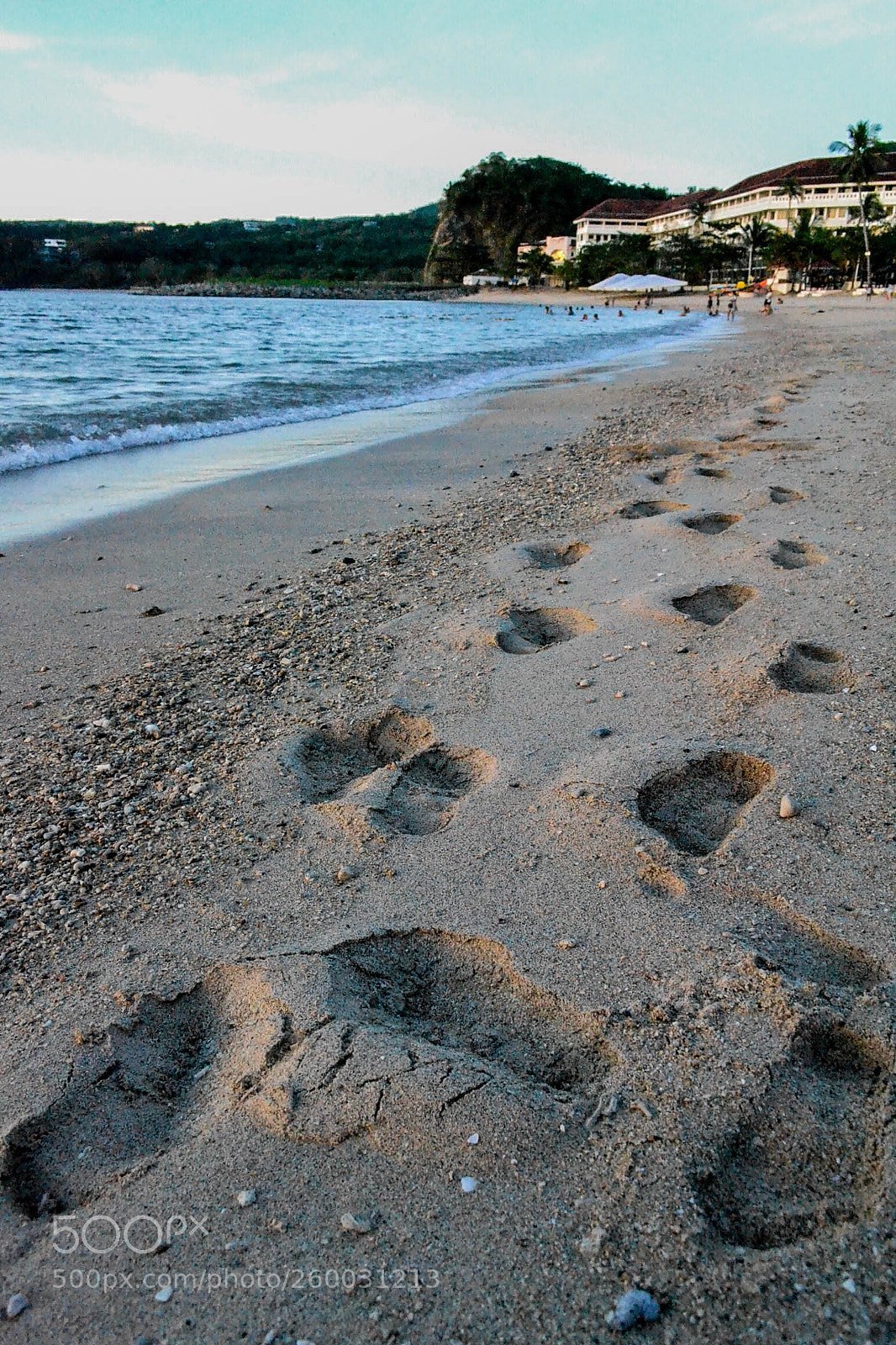Nikon D3100 sample photo. Footprints photography