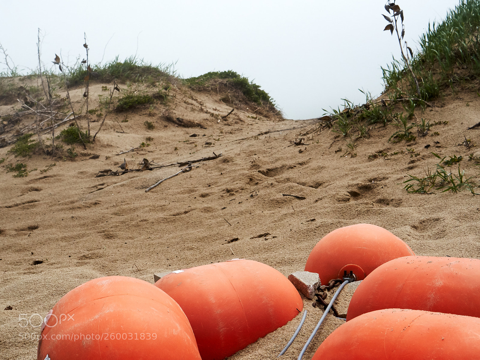 Sony a6300 sample photo. Sanddune and  floats photography