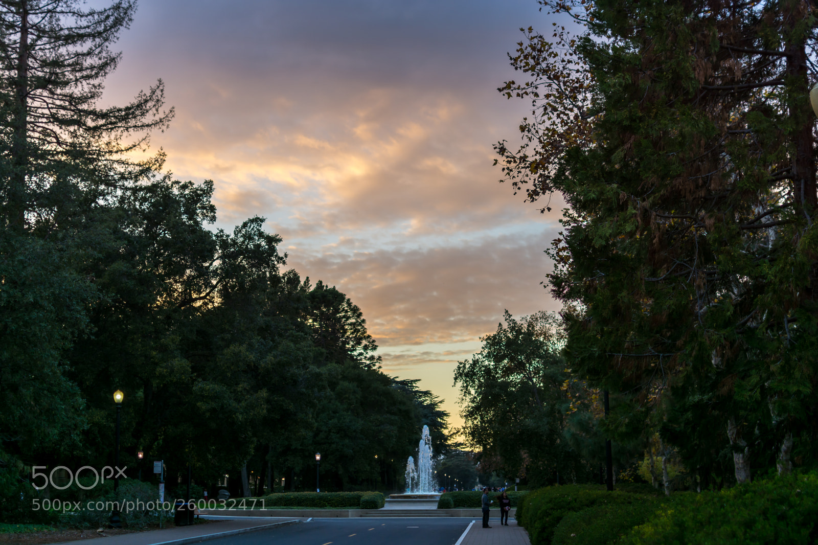 Nikon D7100 sample photo. Fountain on stanford campus photography