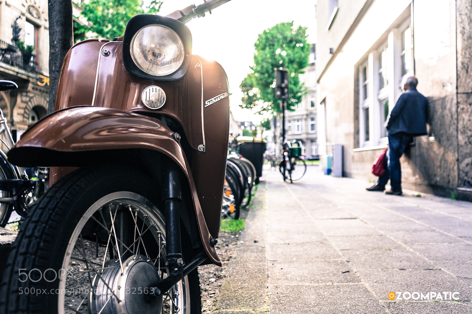 Sony a7 sample photo. Schwalbe motorroller  photography