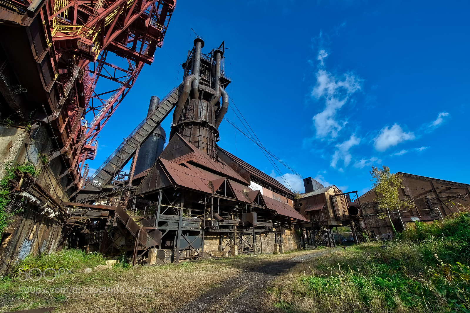 Nikon D800 sample photo. Carrie furnace photography