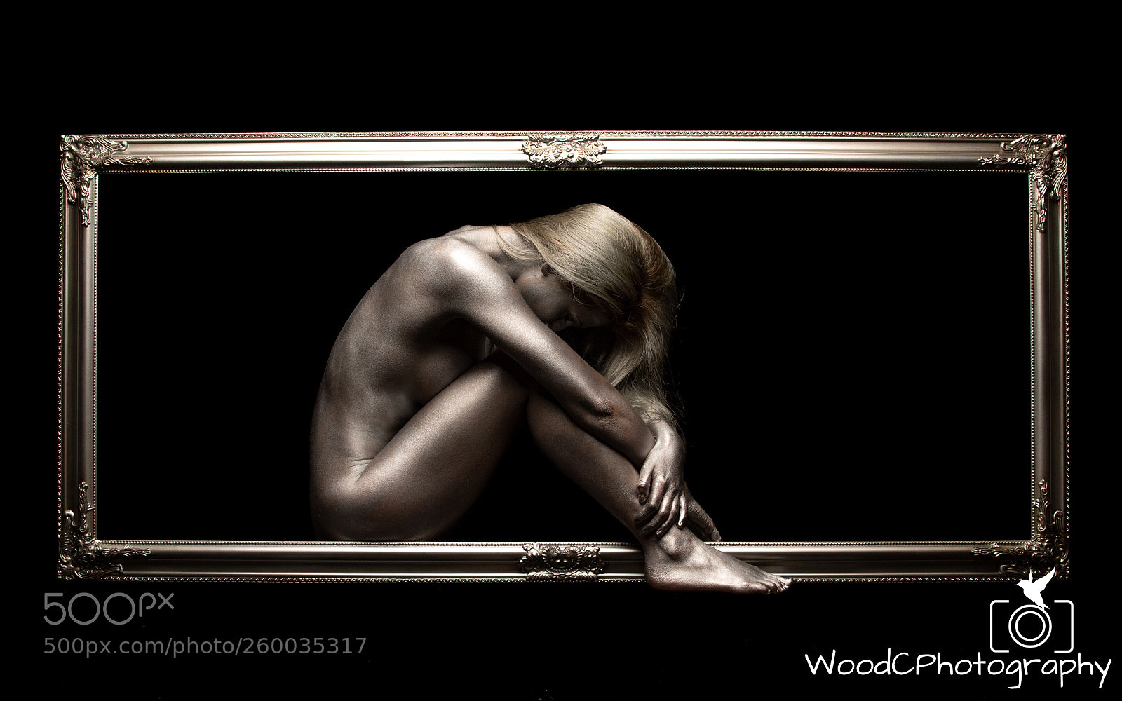 Canon EOS 7D Mark II sample photo. Silver statue  photography