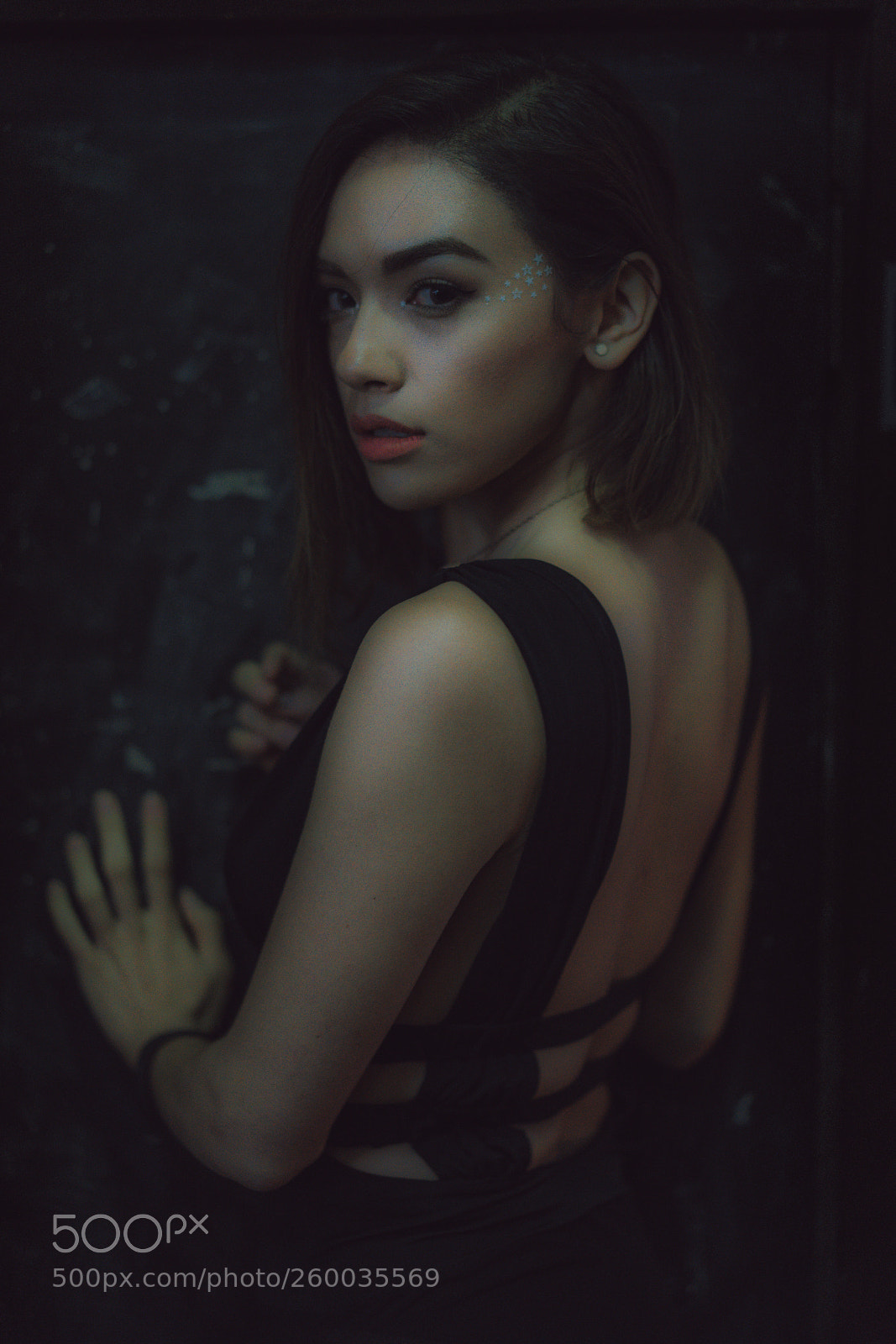 Sony a7R II sample photo. Moody portraits photography