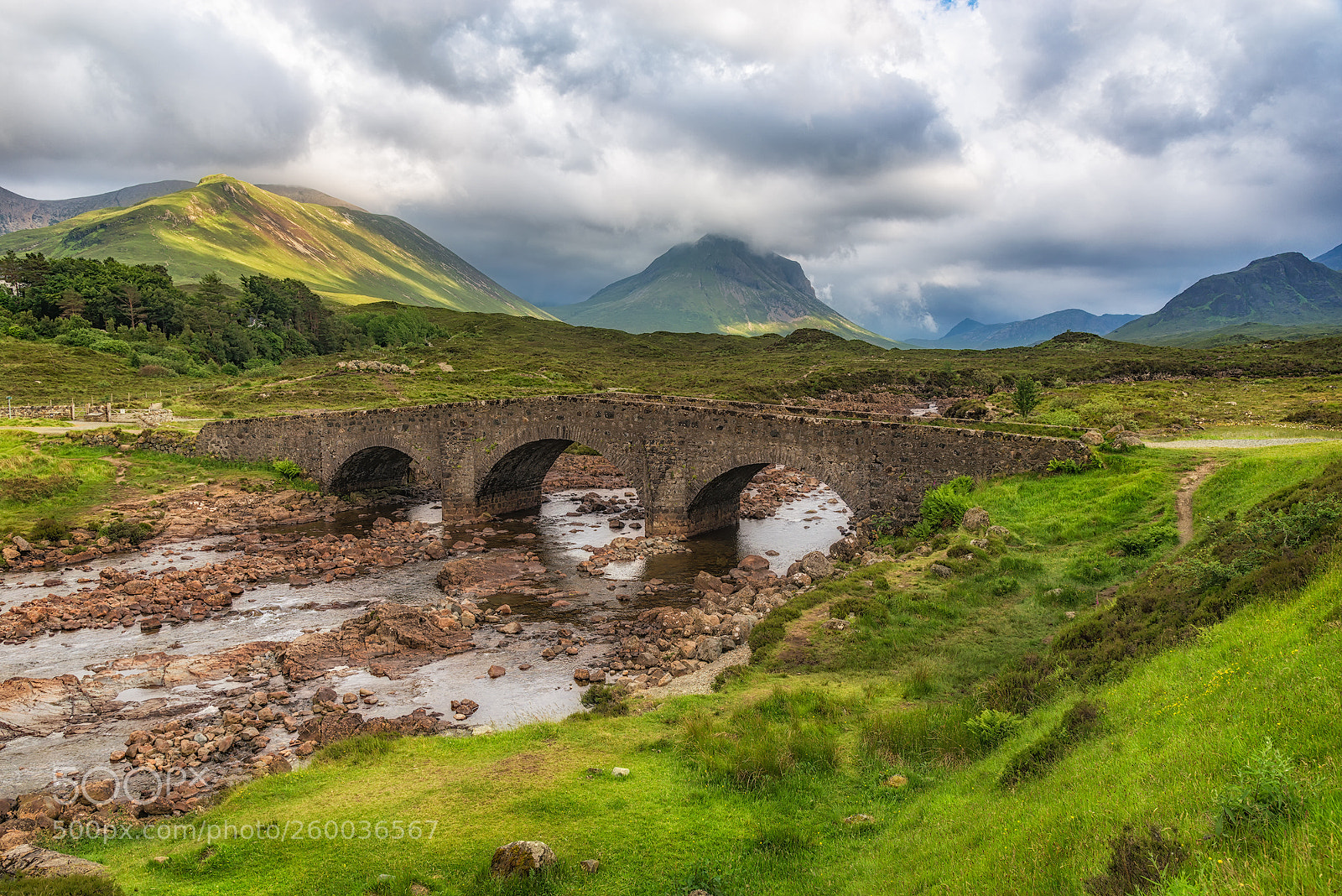 Nikon D800 sample photo. Scottish bridge photography