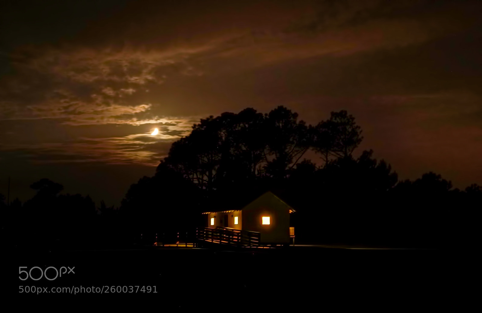 Sony a7R III sample photo. Moonlight photography
