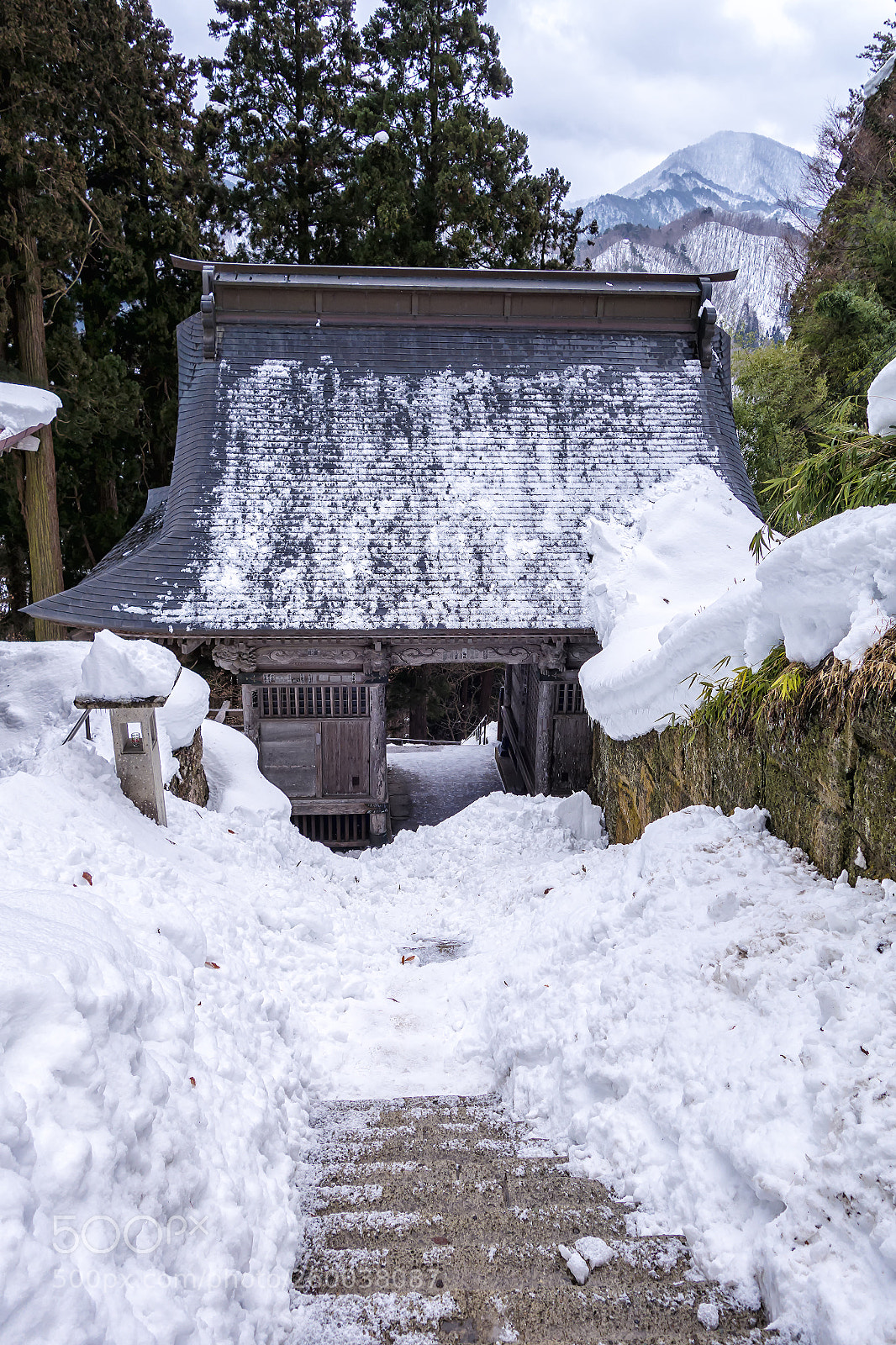 Sony Cyber-shot DSC-RX100 II sample photo. 日本東北 山寺 仁王門 photography