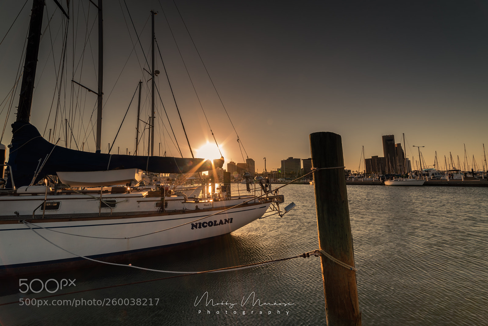 Nikon D750 sample photo. A sunset at corpus photography