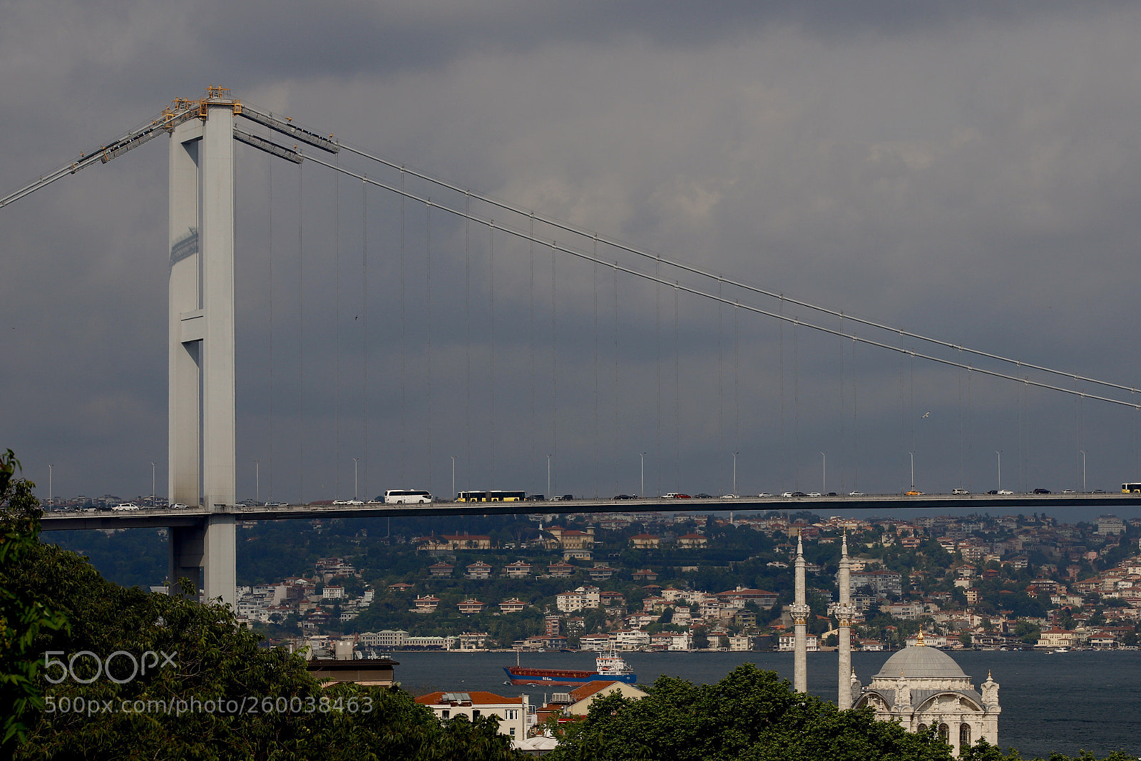 Canon EOS 6D Mark II sample photo. Bosphorus bridge and ortak photography
