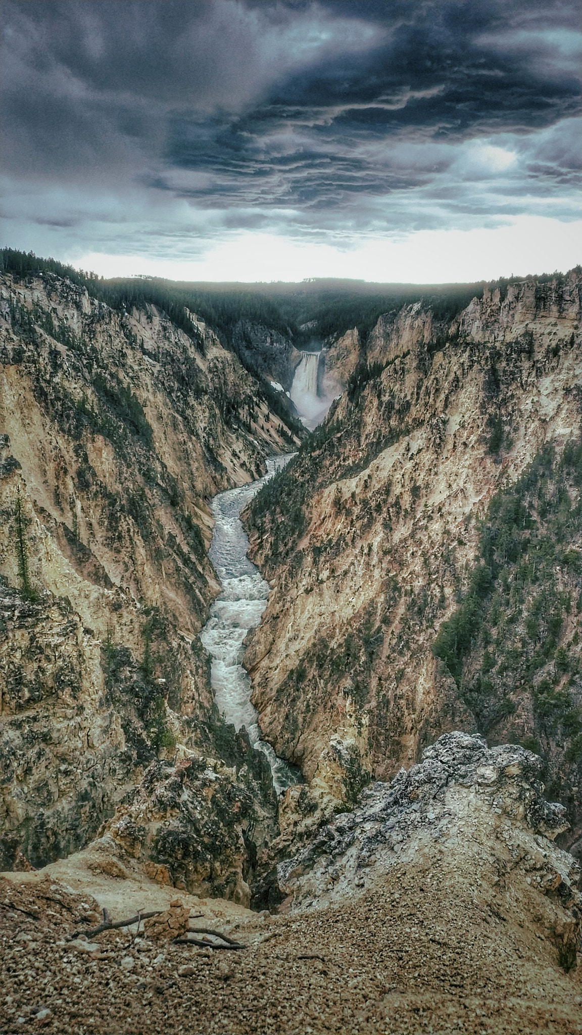 Xiaomi Mi MIX 2 sample photo. Yellowstone national park photography