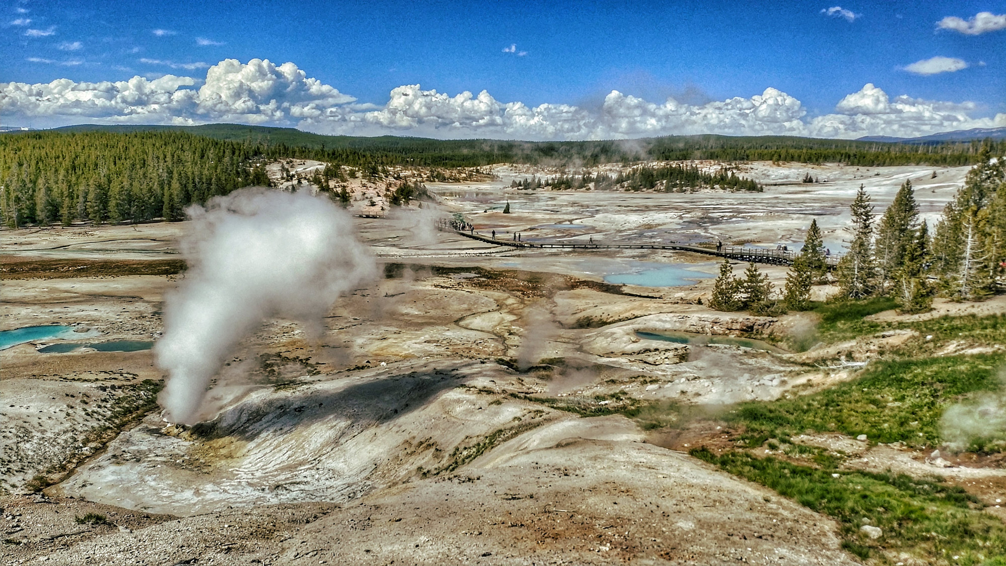 Xiaomi Mi MIX 2 sample photo. Yellowstone national park photography