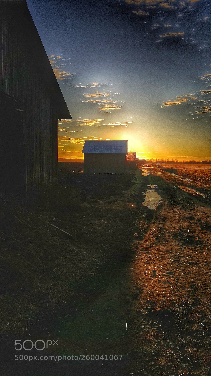 Samsung Galaxy S6 sample photo. Sunrise over the countryside photography