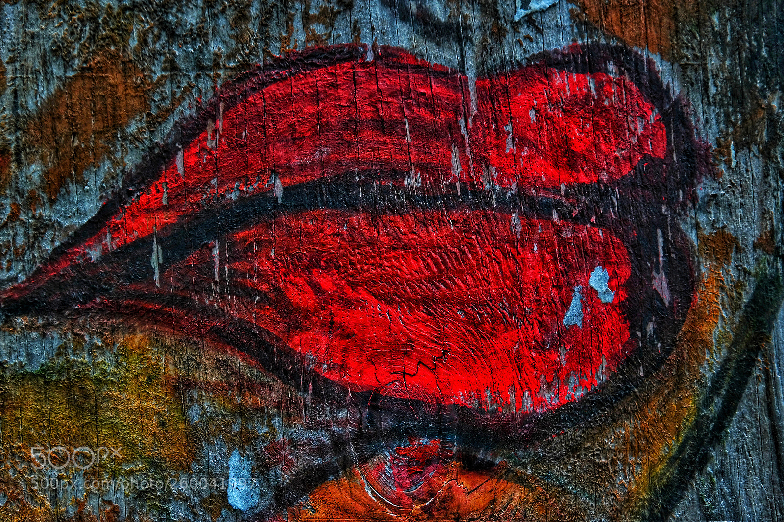 Samsung NX300 sample photo. Red lips photography