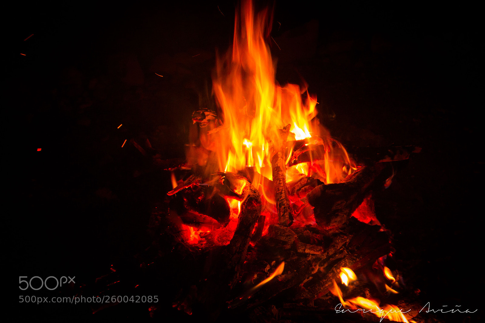Nikon D3100 sample photo. Dancing fire photography