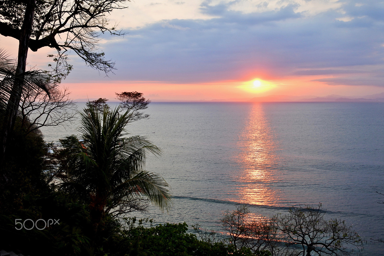 Nikon 1 J5 sample photo. Costa rica sunset photography