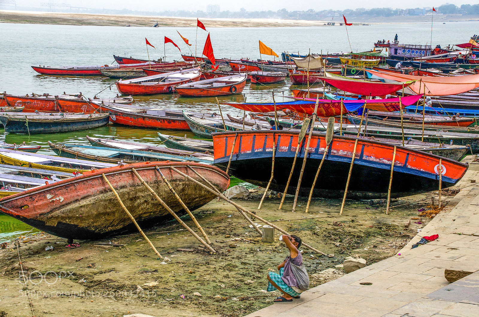 Nikon D7000 sample photo. Red boats photography