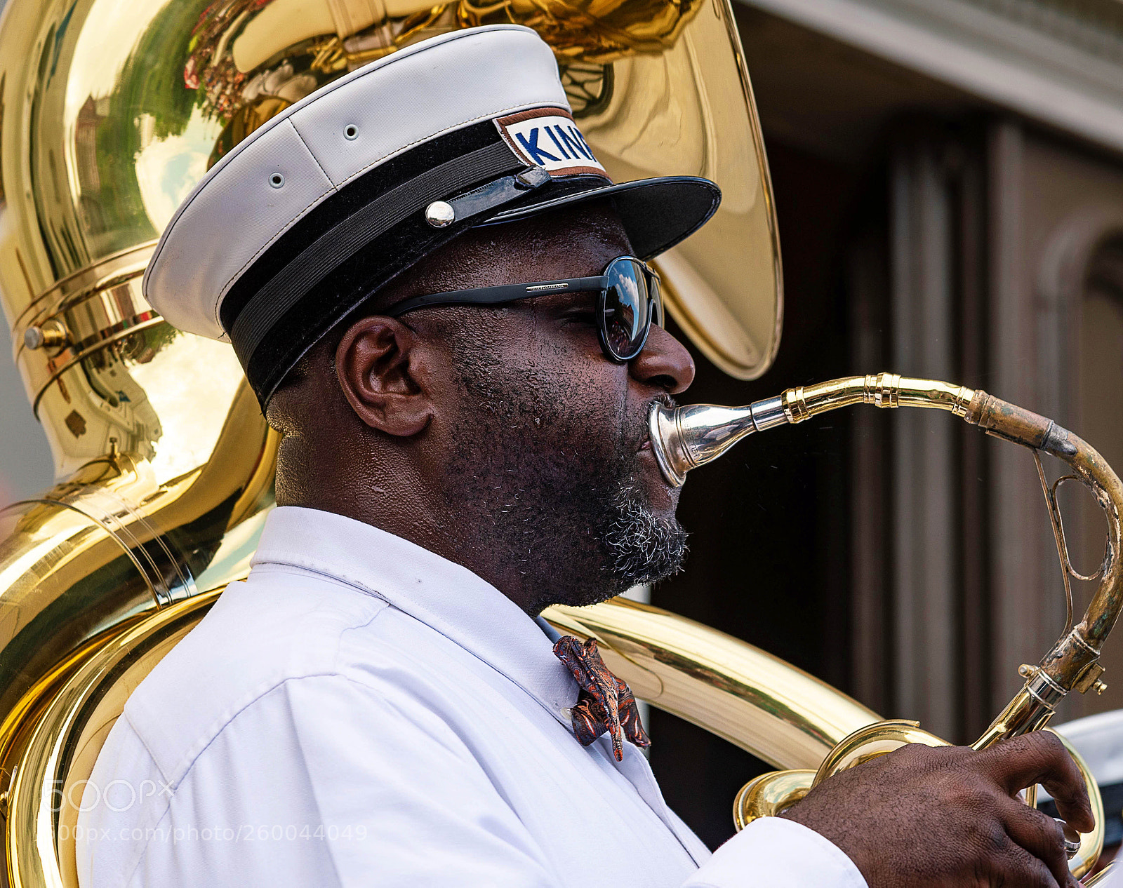 Nikon D750 sample photo. Tuba player 1 photography