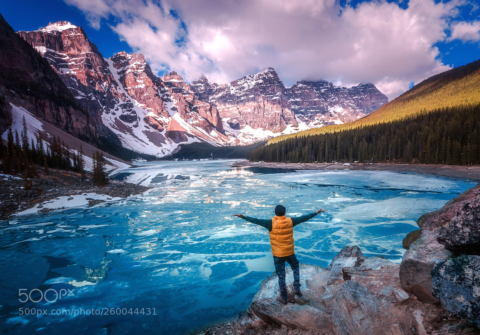 Nikon D750 sample photo. Lake moraine photography