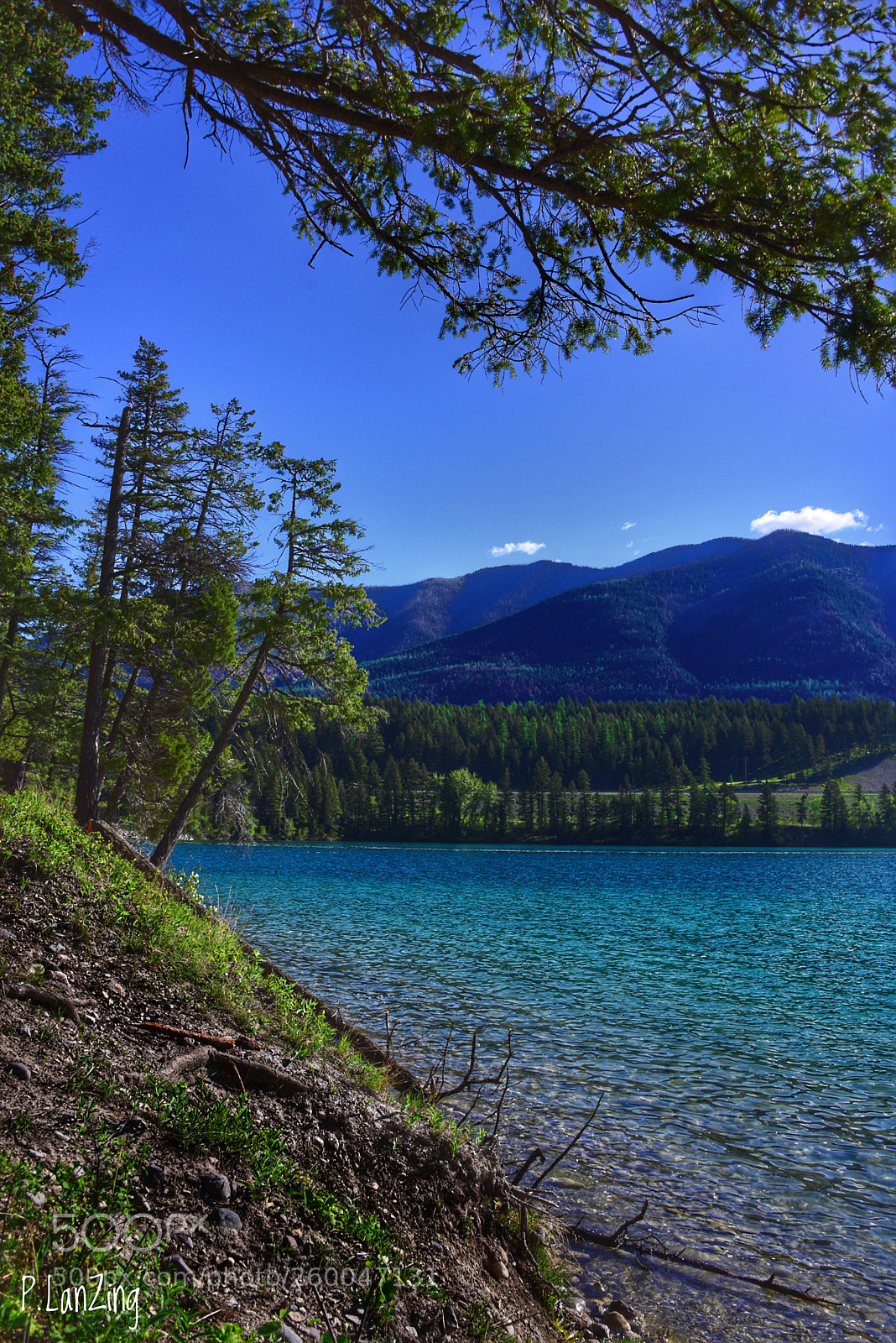 Nikon D810 sample photo. North dickey lake, montana photography