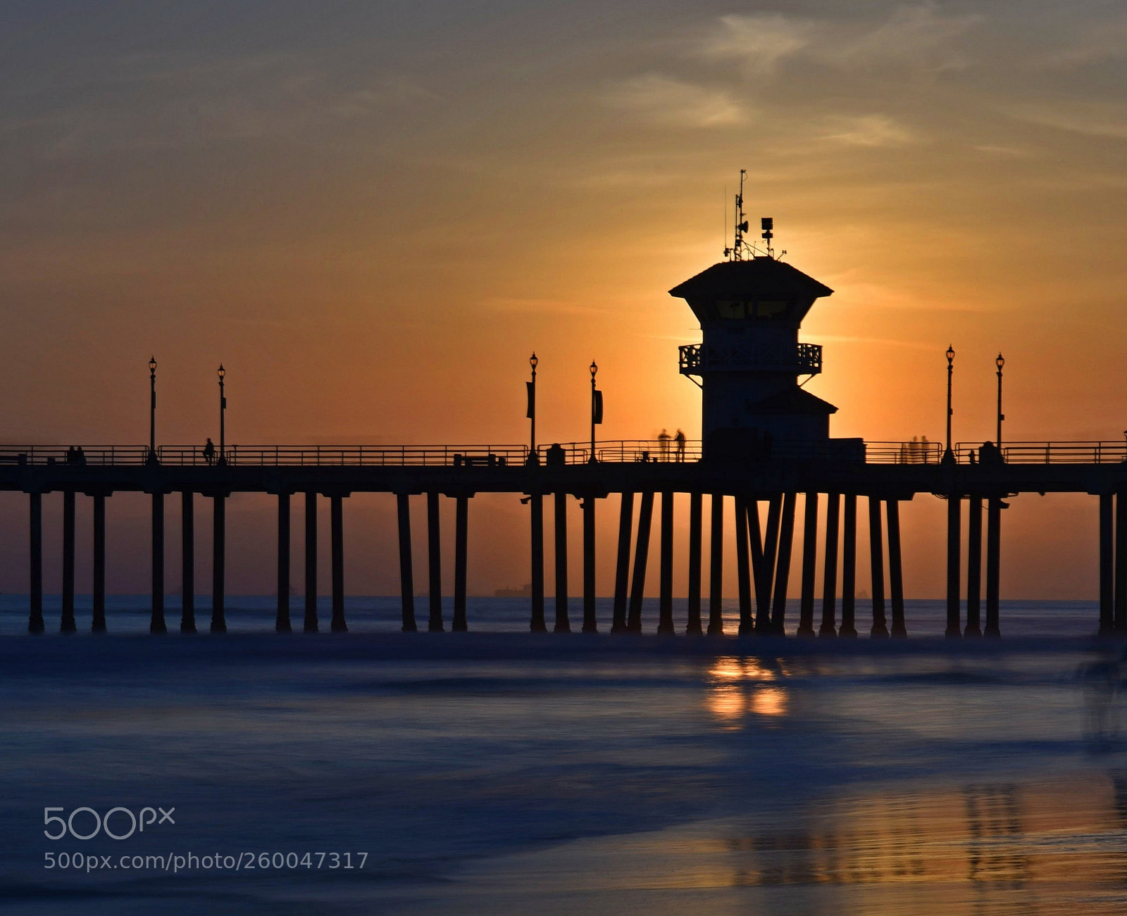 Nikon D750 sample photo. Huntington beach sunset photography