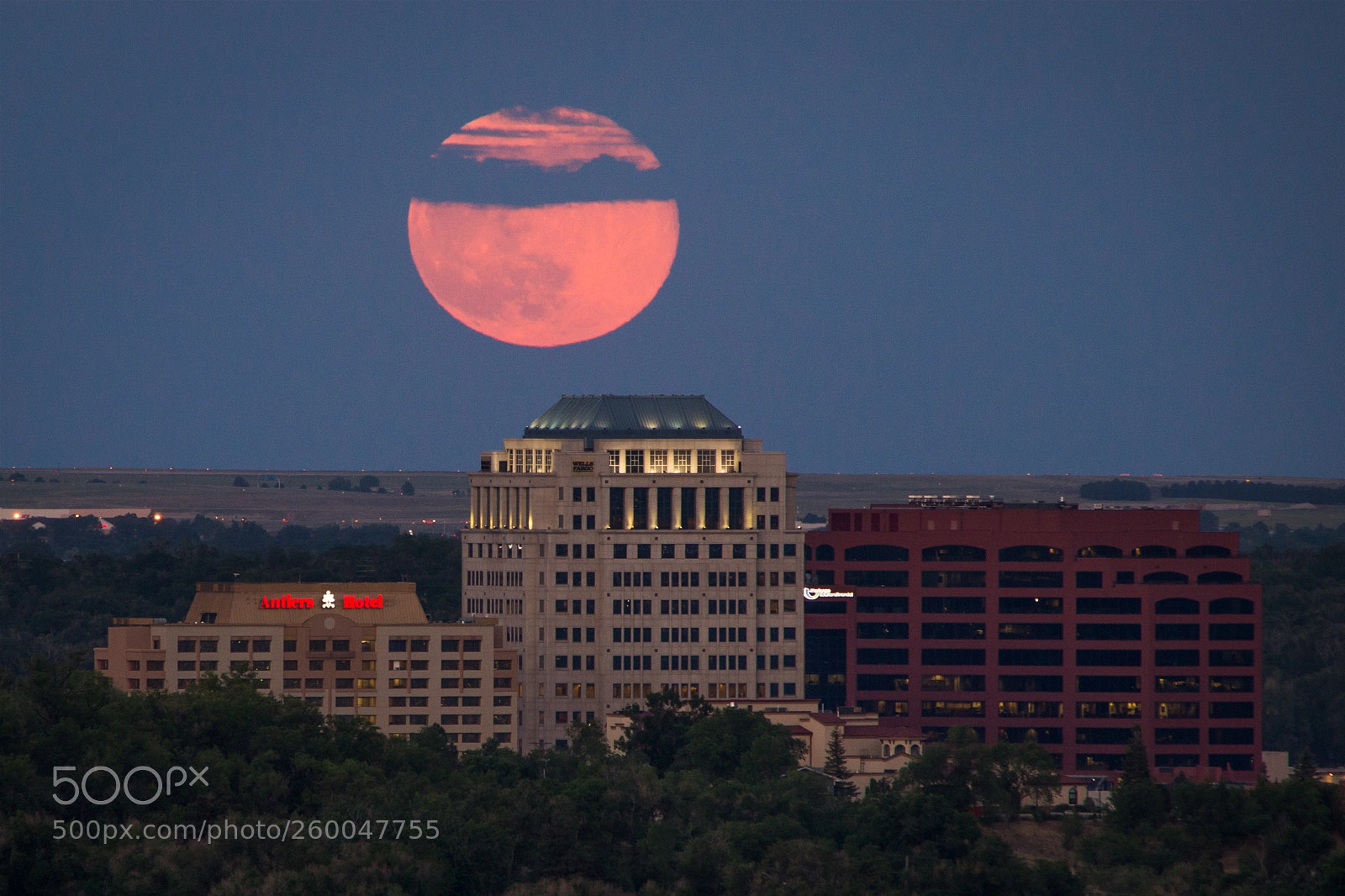 Canon EOS 6D sample photo. Full flower moon rising photography