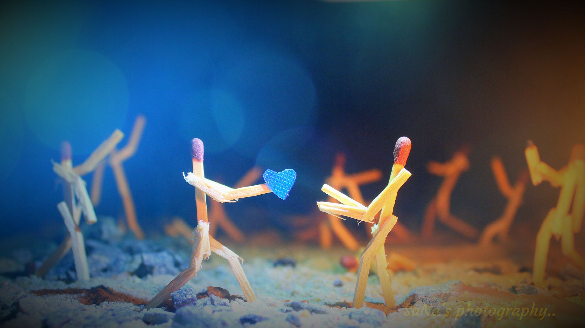 Canon EOS 650D (EOS Rebel T4i / EOS Kiss X6i) sample photo. Love.. match sticks world.. photography