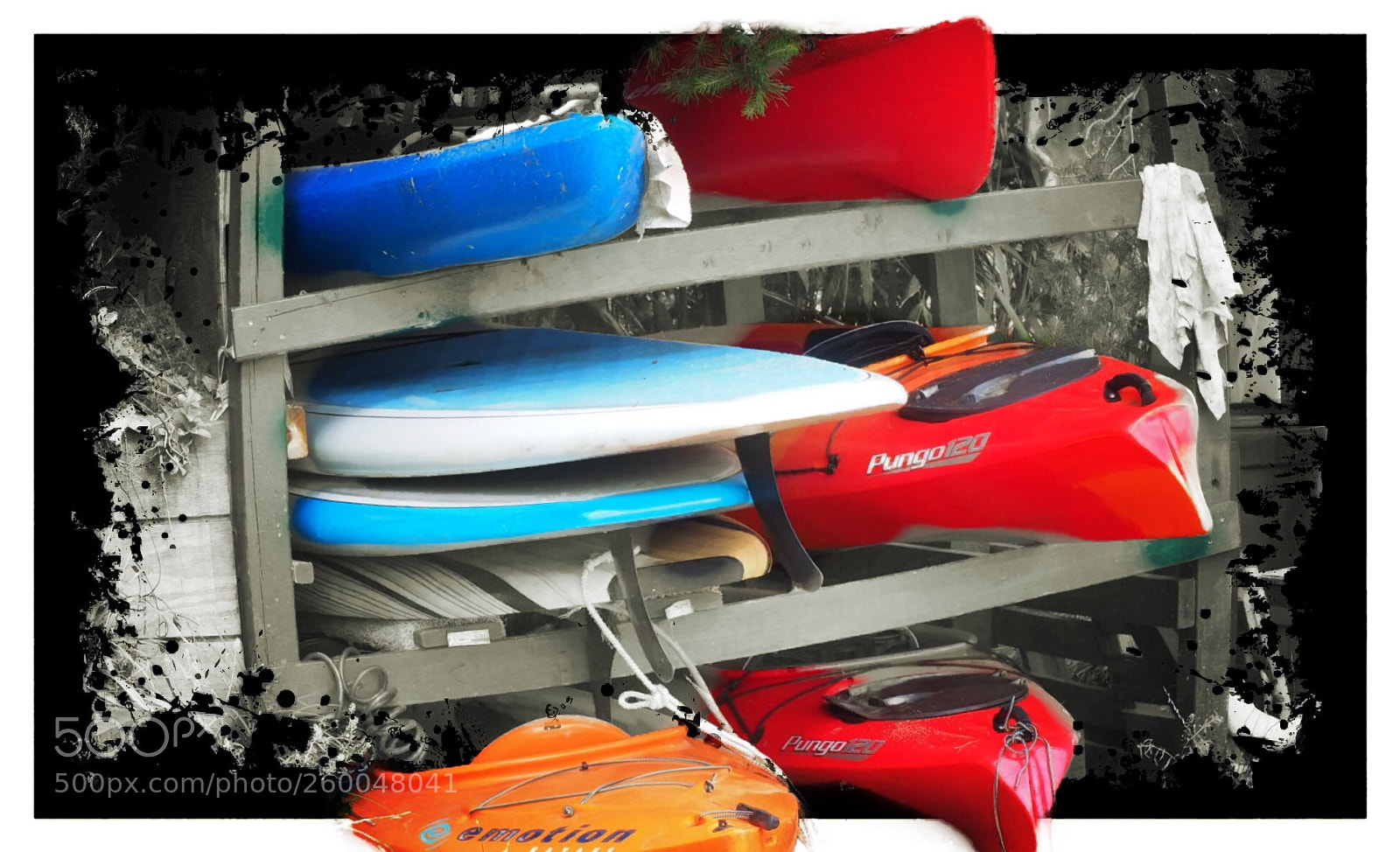 Olympus OM-D E-M10 II sample photo. Canoes photography