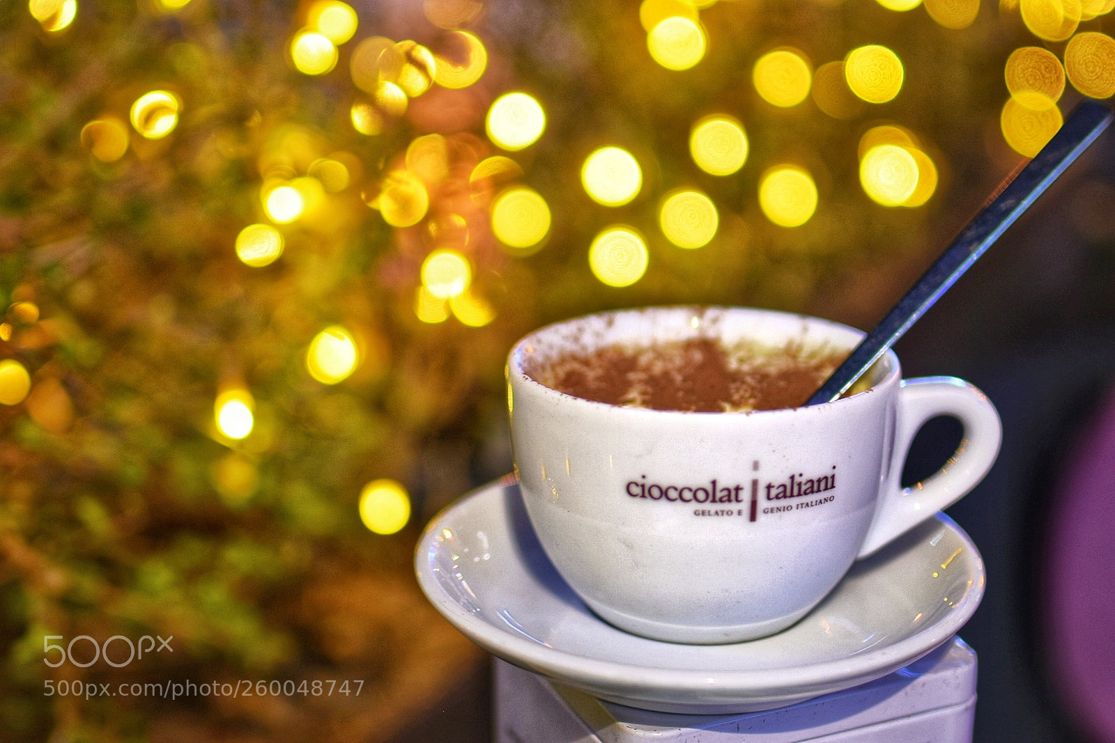 Nikon D7200 sample photo. Tiramisu cup bokeh photography