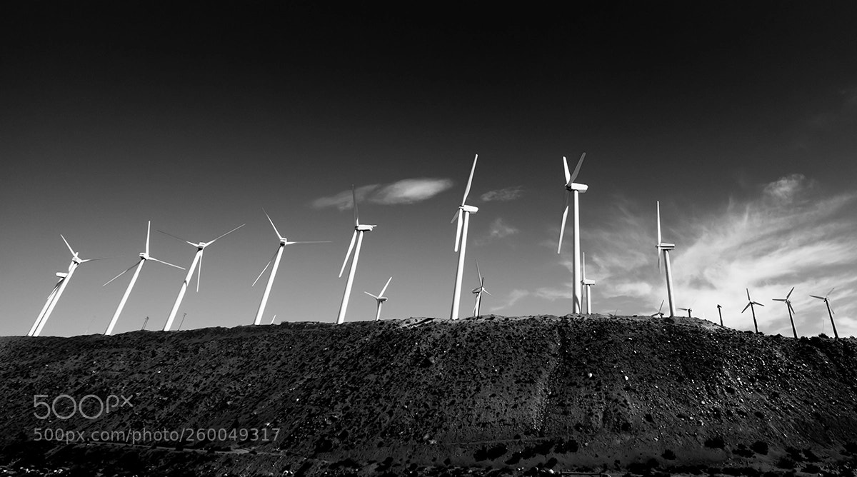 Fujifilm X-T1 sample photo. Windmills web photography