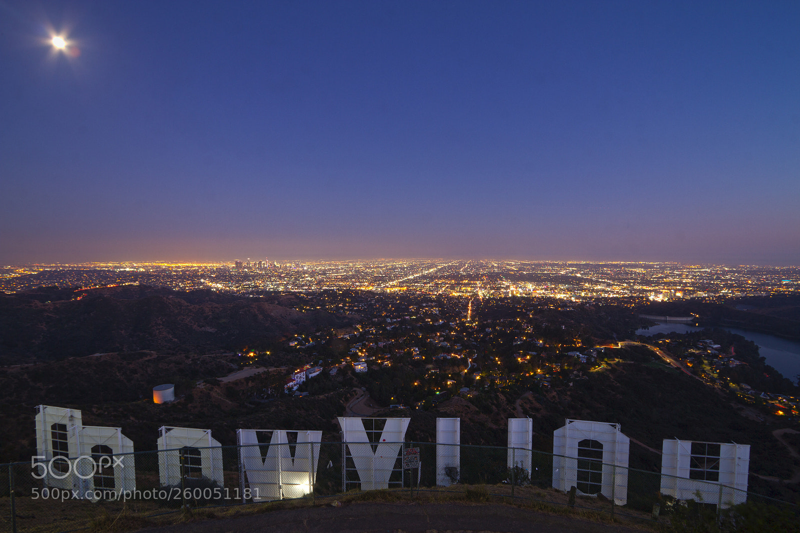 Canon EOS 7D sample photo. High above hollywood photography