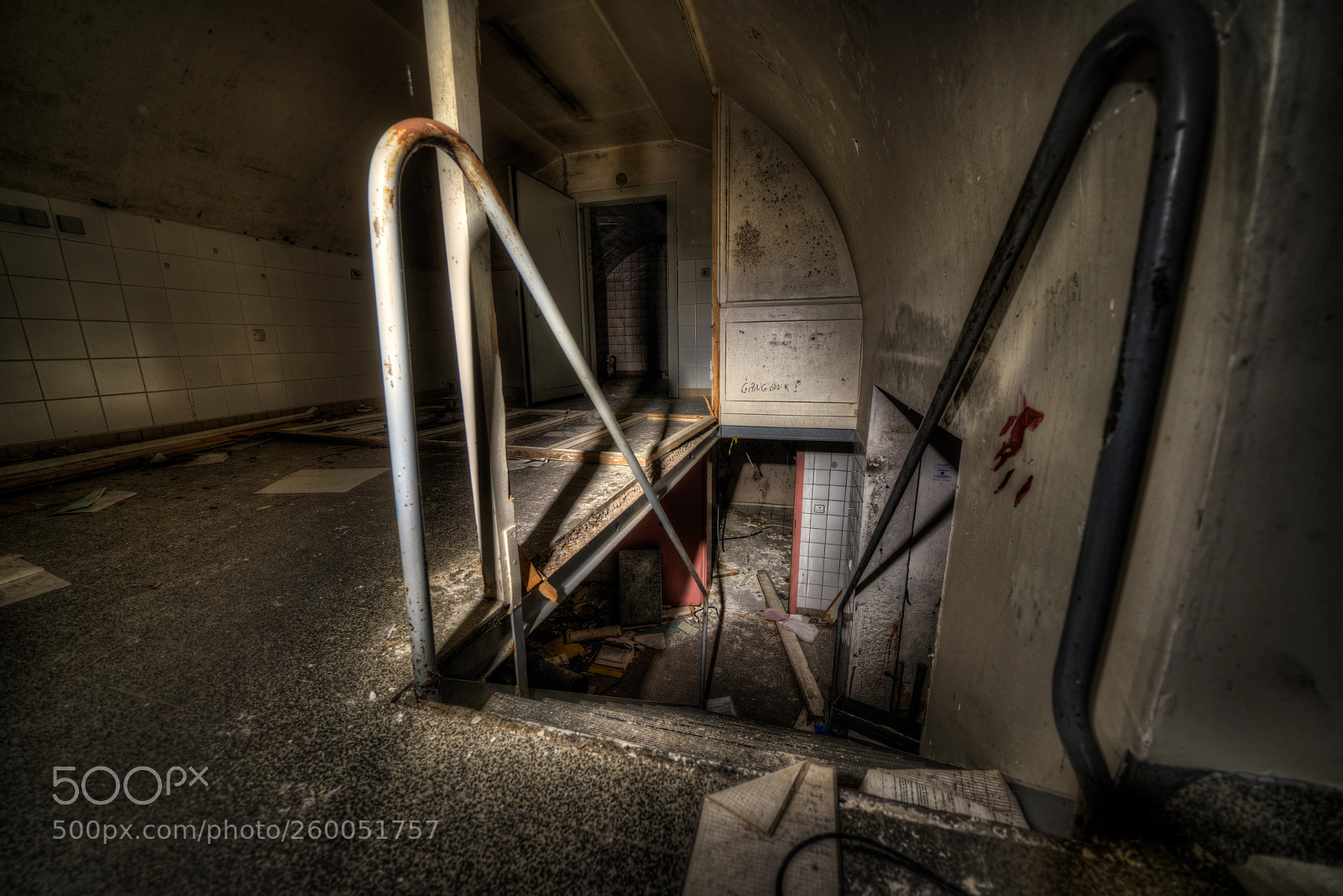 Sony a7R III sample photo. Downstairs to the storage photography