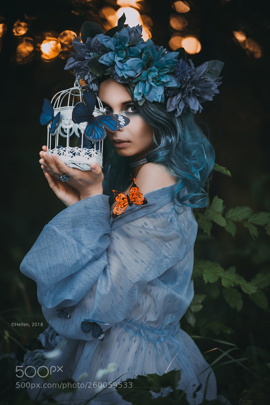 Canon EOS 6D sample photo. Blue dreams photography