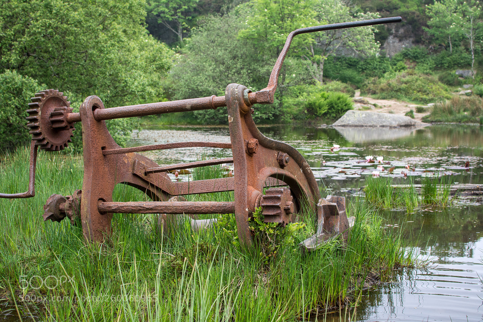 Nikon D7100 sample photo. Haytor quarry photography