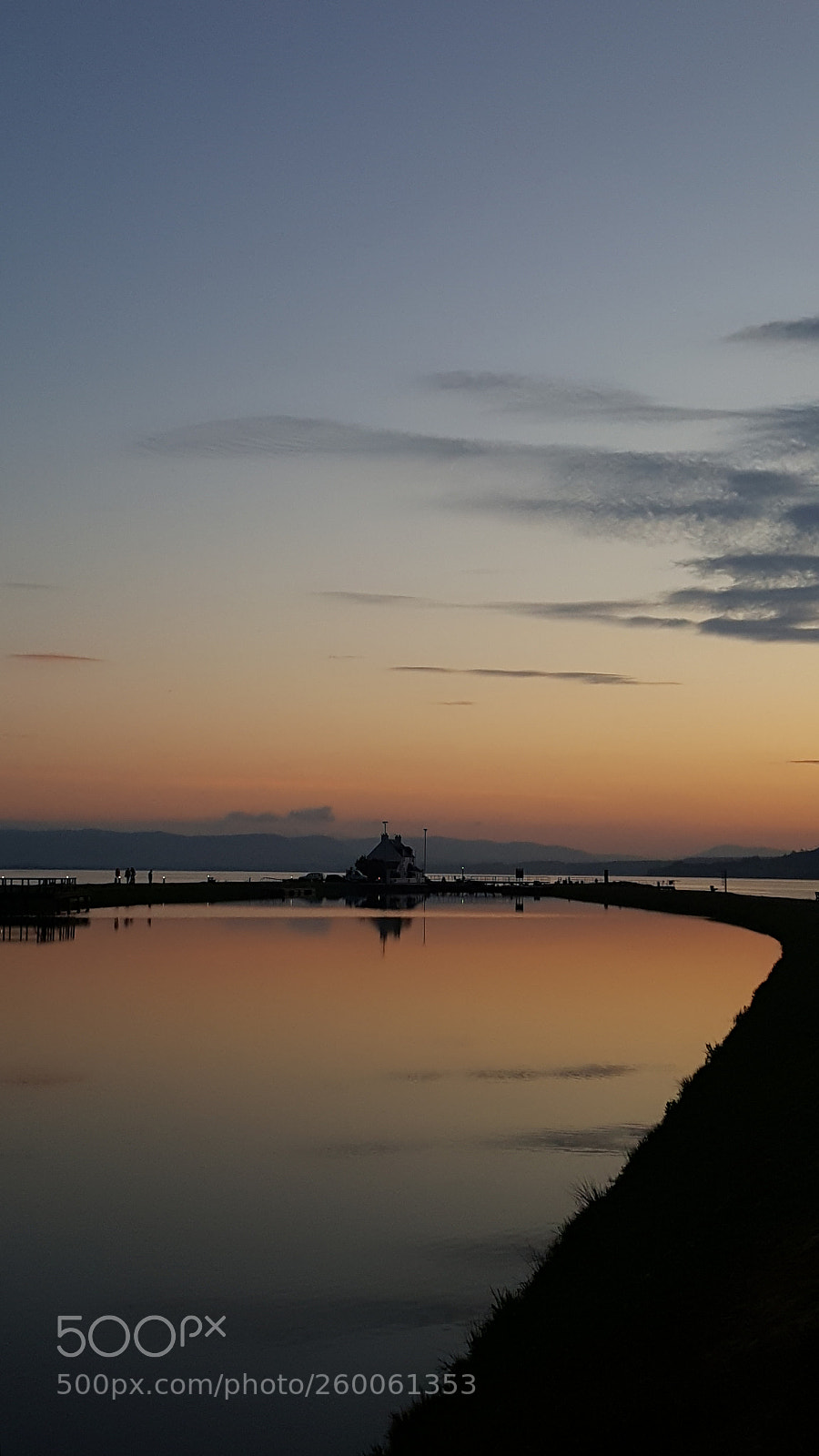 Samsung GALAXY S6 edge sample photo. Clachnaharry dusk photography