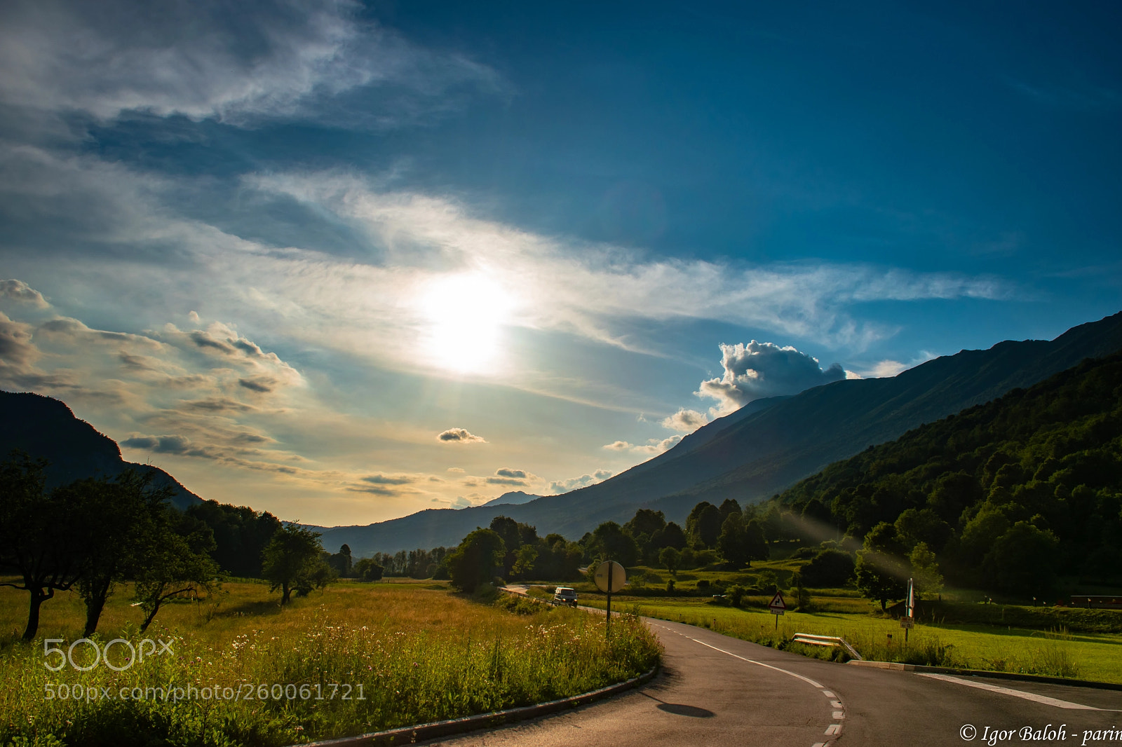 Nikon D5500 sample photo. Road to breginjski kot photography