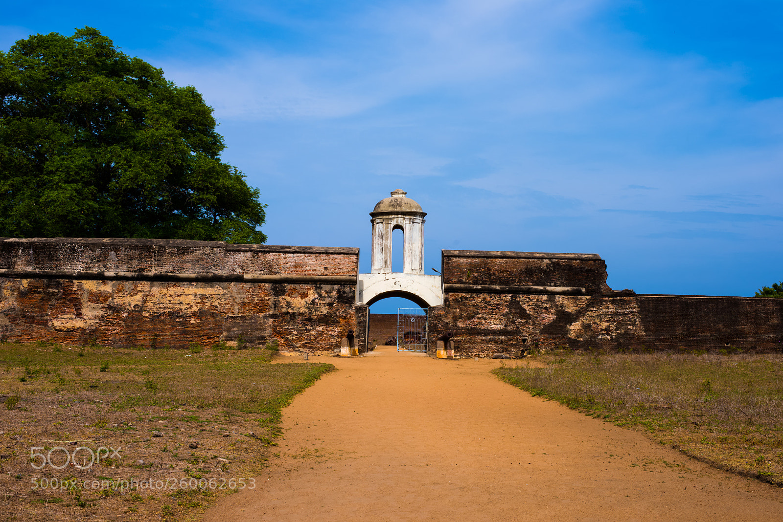Nikon D610 sample photo. Sadras fort entrance photography