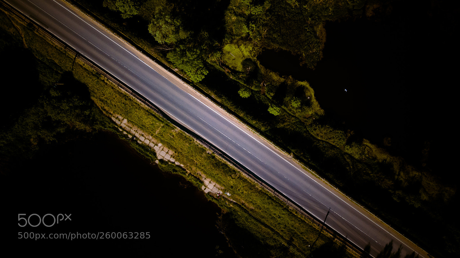 DJI FC220 sample photo. Дорога photography