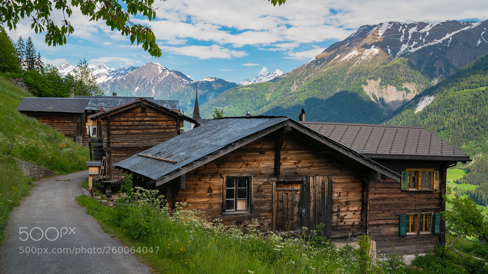 Sony a7R II sample photo. Mountain village photography