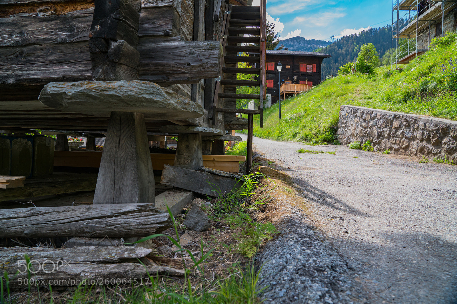 Sony a7R II sample photo. Mountain village photography