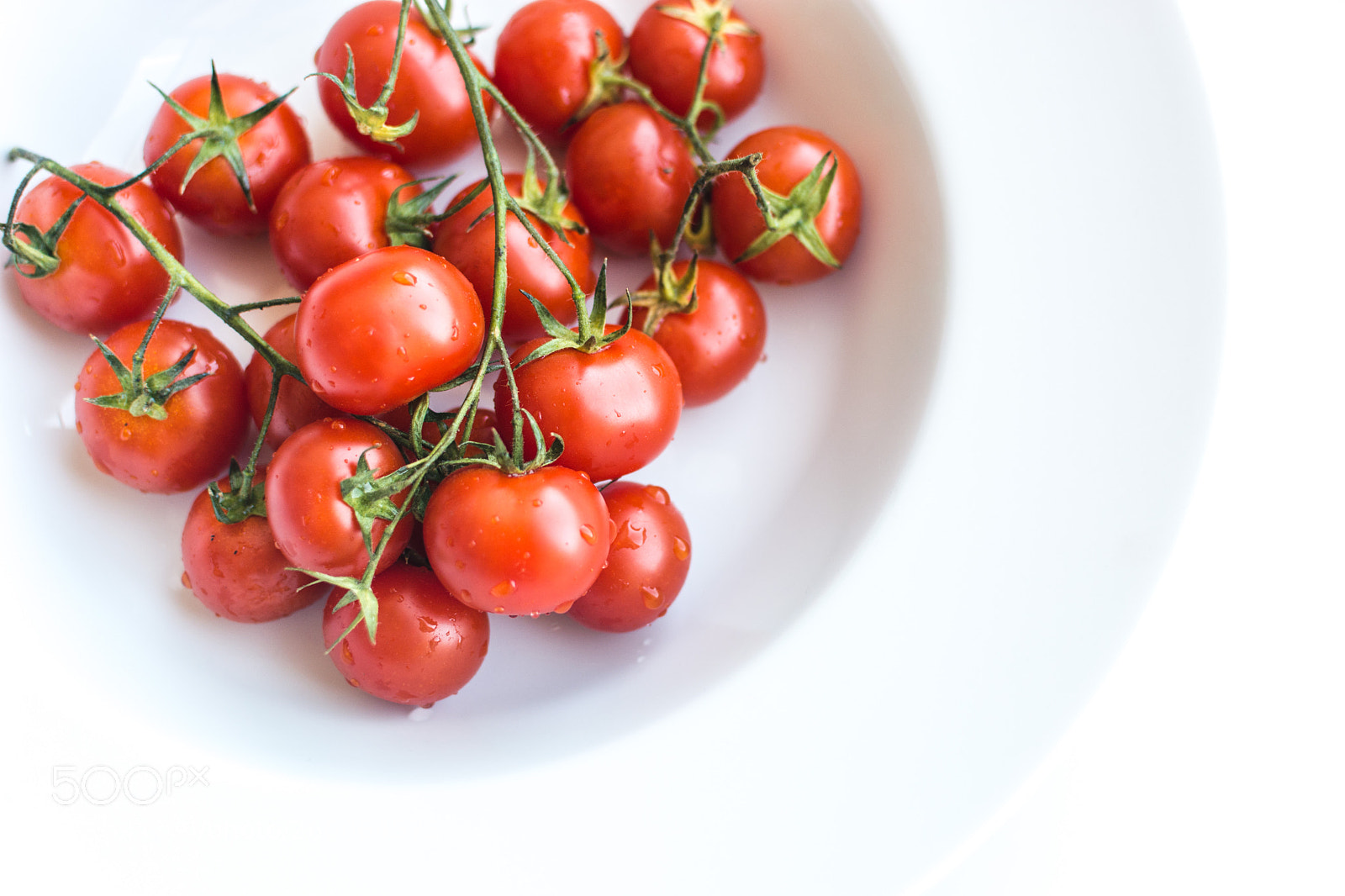 Nikon D5200 sample photo. Tomatoes in a white photography