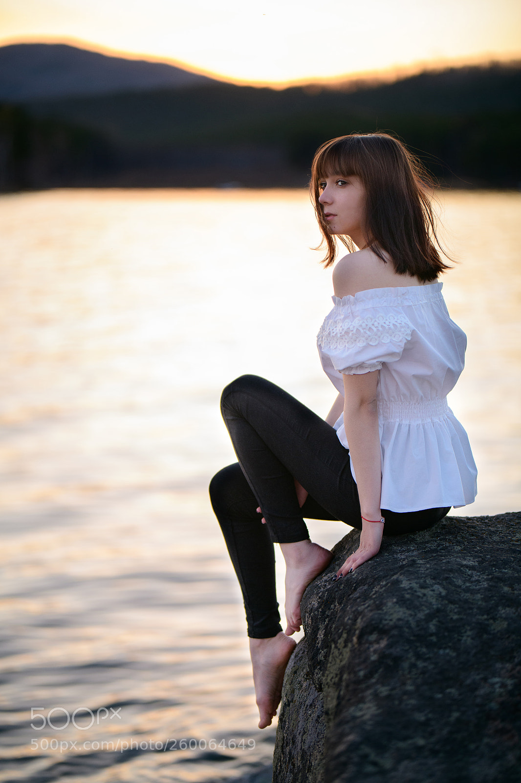 Nikon D850 sample photo. Закат на озере photography