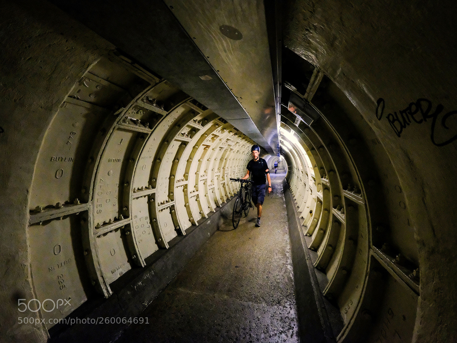 Fujifilm X-T20 sample photo. Greenwich foot tunnel photography