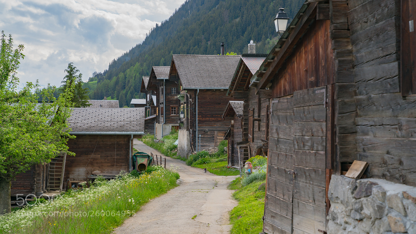 Sony a7R II sample photo. Mountain village photography