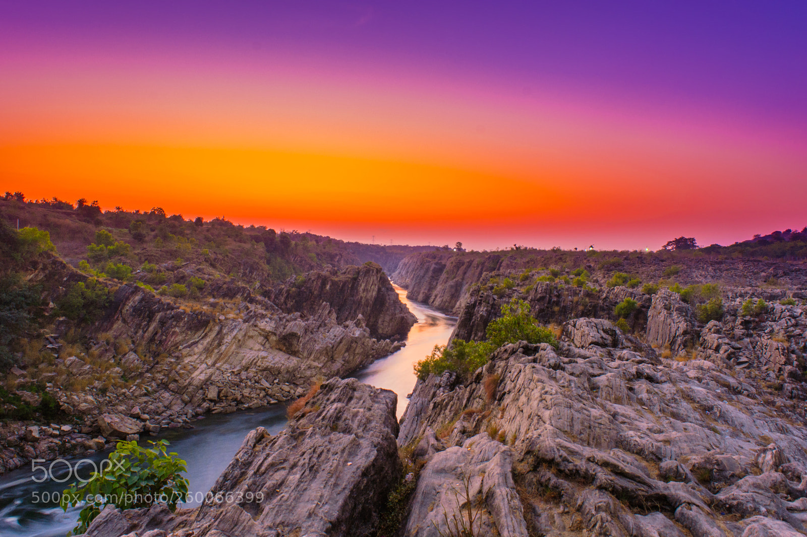 Nikon D5200 sample photo. Evening at jabalpur photography