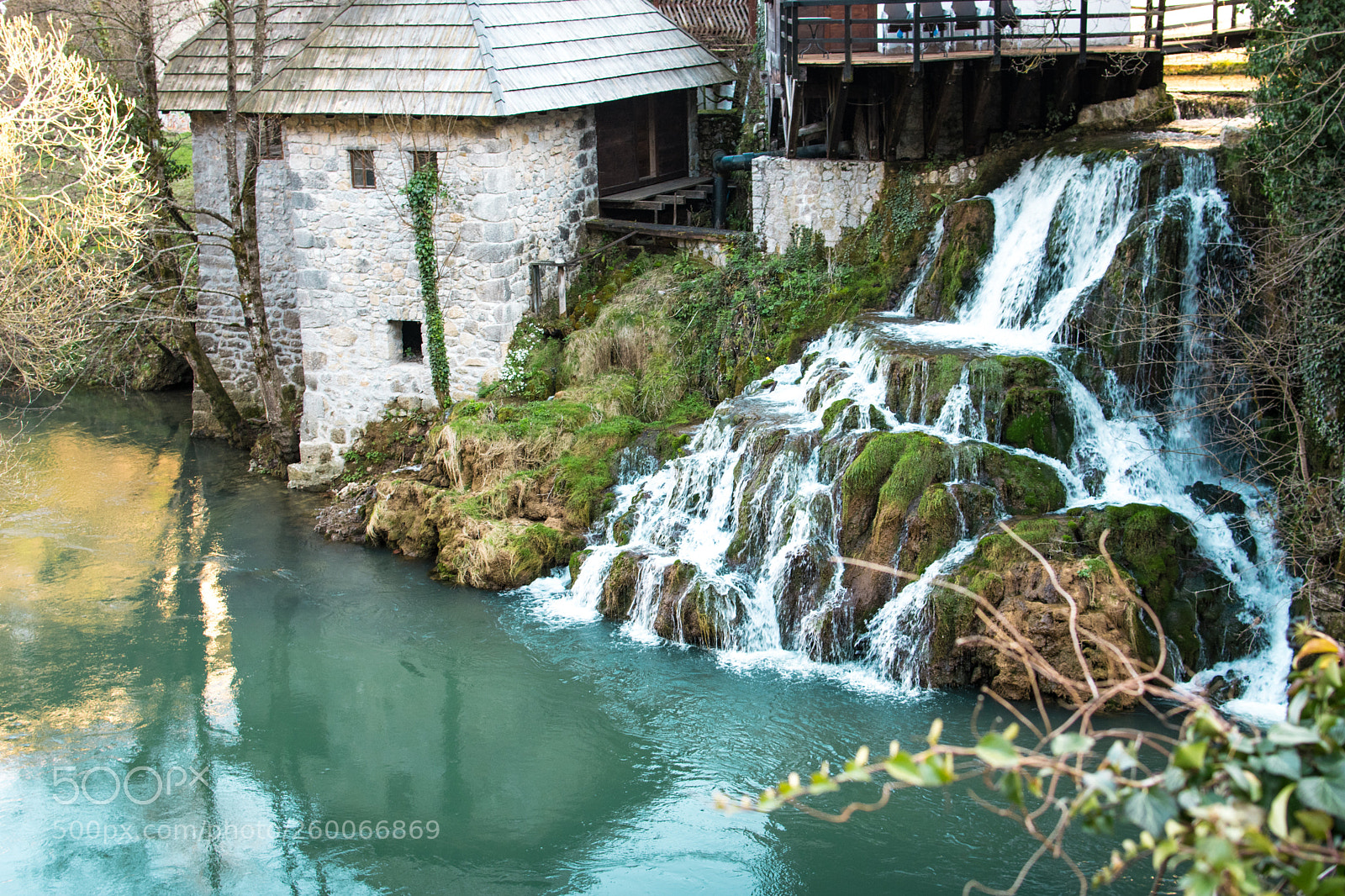 Nikon D5300 sample photo. Medieval waterfall photography