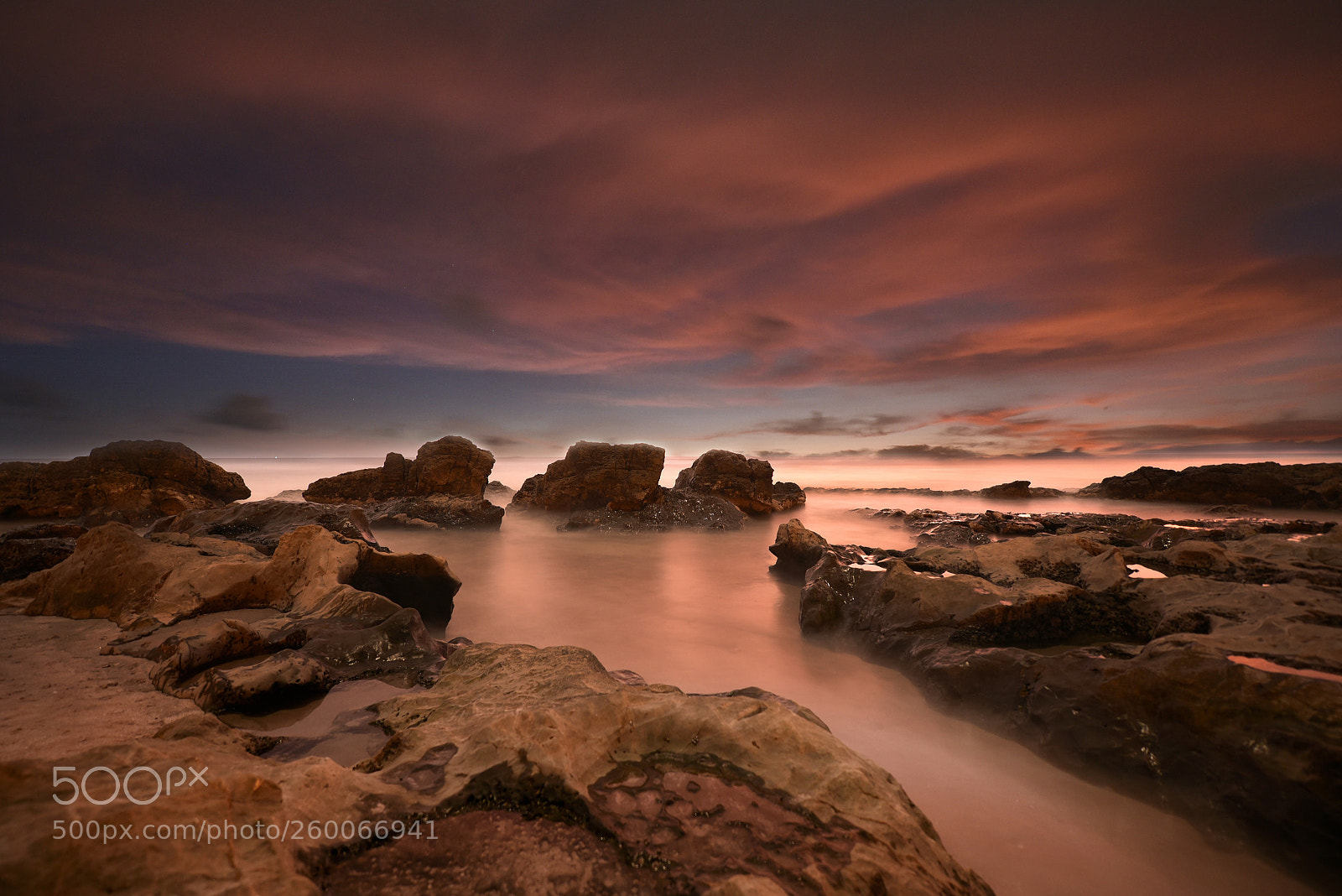 Nikon D750 sample photo. Sunset on the rocks photography